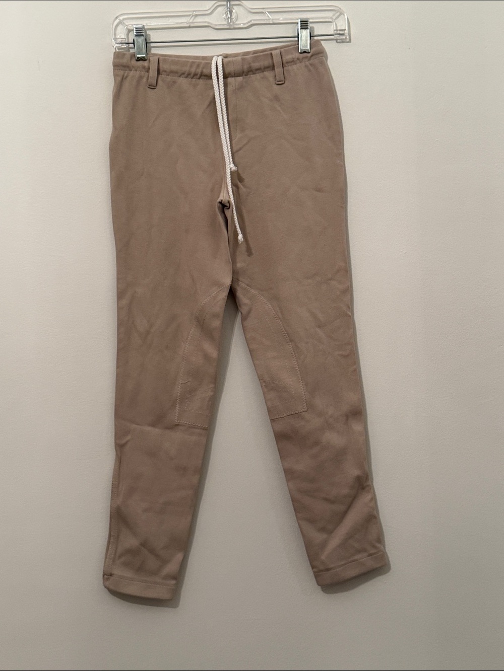 Kids Jodhpurs Neutral Taupe Drawstring